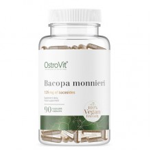 Комплекс для профилактики работы головного мозга OstroVit Bacopa Monnieri VEGE 90 Caps Комплекс для профилактики работы головного мозга OstroVit Bacopa Monnieri VEGE 90 Caps