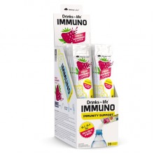 Витаминно-минеральный комплекс для спорта Olimp Nutrition Drinks for life IMMUNO 20 х 9 g Raspberry