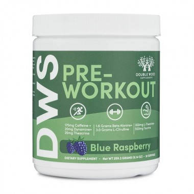 Комплекс до тренировки Double Wood DWS Pre-Workout 260 g /30 servings/ Blue Raspberry