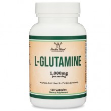 Глютамин Double Wood L-Glutamine 500 mg 120 Caps
