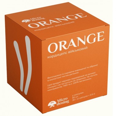 Грибной комплекс Microdosing Кордицепс военный плодовое тело 60 Caps