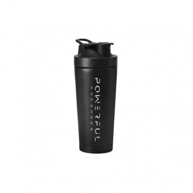 Шейкер Powerful Progress Shaker Steel 750 ml Black