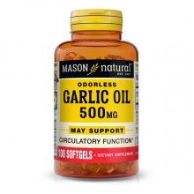 Чеснок Mason Natural Garlic Oil 500 mg 100 Caps