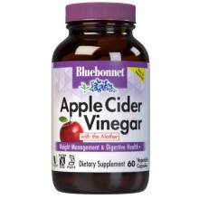 Яблочный уксус Bluebonnet Nutrition Apple Cider Vinegar 60 Veg Caps