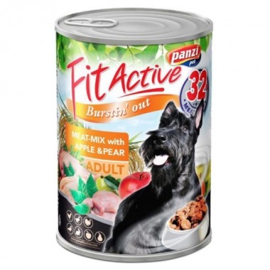  FitActive Корм ​​для собак 1,240кг Мясной микс