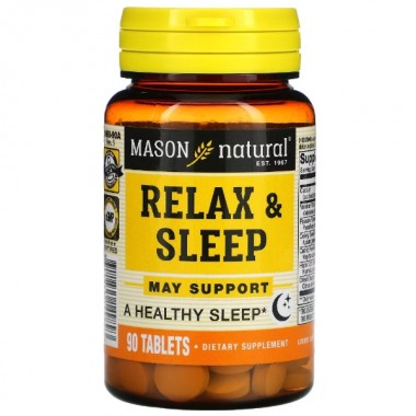 Комплекс для сна Mason Natural Relax and Sleep 90 Tabs