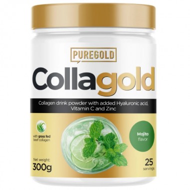 Хондропротектор (для спорта) Pure Gold Protein Collagold 300 g /25 servings/ Mojito