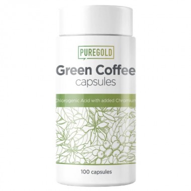 Комплексный жиросжигатель Pure Gold Protein Green Coffee 100 Caps