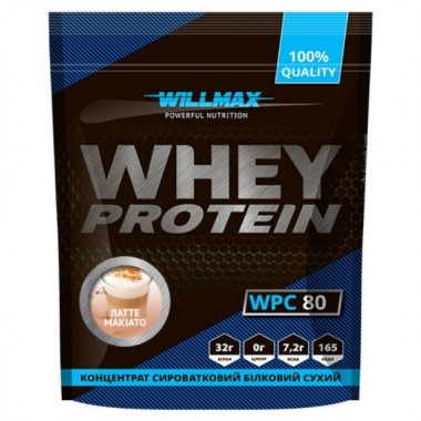 Протеин Willmax Whey Protein 80 920 g /23 servings/ Latte Macchiato