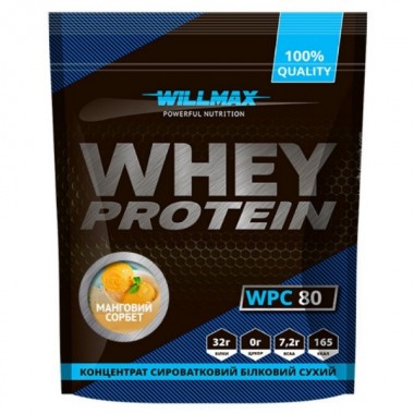 Протеин Willmax Whey Protein 80 920 g /23 servings/ Mango Sorbet