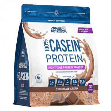 Протеин Applied Nutrition 100% Casein 900 g /30 servings/ Chocolate
