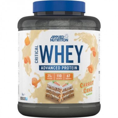 Протеин Applied Nutrition Critical Whey 2000 g /67 servings/ Carrot Cake