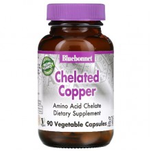 Микроэлемент Медь Bluebonnet Nutrition Albion Chelated Copper 90 Veg Caps Микроэлемент Медь Bluebonnet Nutrition Albion Chelated Copper 90 Veg Caps