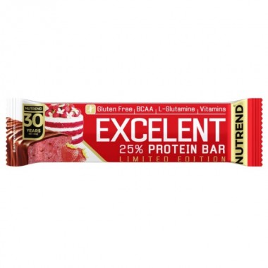 Протеиновый батончик Nutrend Excelent Protein bar 85 g Strawberry Cheesecake