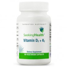 Мультивитамины Seeking Health Vitamin D3+K2 60 Veg Caps