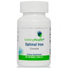 Микроэлемент Железо Seeking Health Optimal Iron Chewable 10 mg 60 Chewable Tabs