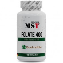 Витамин B для спорта MST Nutrition Folate 400 Quatrefolic 90 Caps