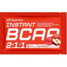 Аминокислота BCAA для спорта Sporter Instant ВСАА 2:1:1 10 g Apple