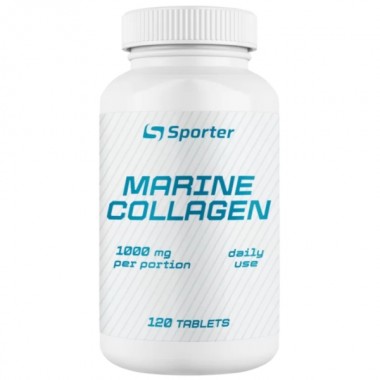 Хондропротектор (для спорта) Sporter Marine Collagen 120 Tabs