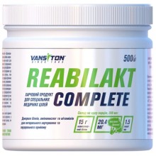 Заменитель питания Vansiton Reabilakt Complete 500 g /15 servings/ Заменитель питания Vansiton Reabilakt Complete 500 g /15 servings/