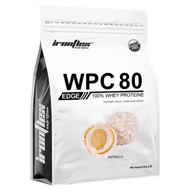 Протеин IronFlex WPC 80eu EDGE 900 g /30 servings/ Raffaello