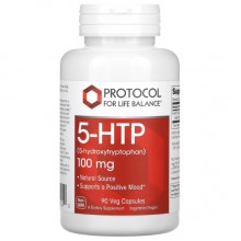 Триптофан Protocol for Life Balance 5-HTP 100 mg 90 Veg Caps