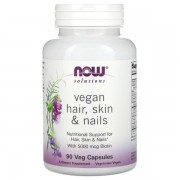 Комплекс для кожи, волос, ногтей NOW Foods Vegan Hair, Skin & Nails 90 Veg Caps