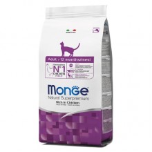 Сухой корм для котов Monge Cat Adult 0,4 Кг