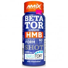 Аминокомплекс для спорта Amix Nutrition BetaTor Liquid HMB Shot 60 ml /1 servings/ Red berry