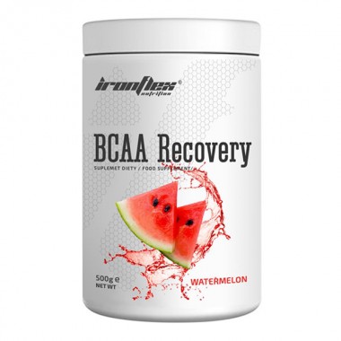 Аминокислота BCAA для спорта IronFlex BCAA Recovery 500 g /87 servings/ Watermelon
