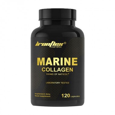 Хондропротектор (для спорта) IronFlex Collagen Marine Black 120 Caps