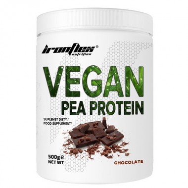 Протеин IronFlex Vegan Pea Protein 500 g /16 servings/ Chocolate