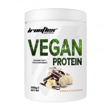 Протеин IronFlex Vegan Protein 500 g /17 servings/ Vanilla Cookies