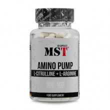 Комплекс до тренировки MST Nutrition Amino Pump 60 Caps