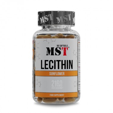 Лецитин для спорта MST Nutrition Lecithin Sunflower 90 Softgels