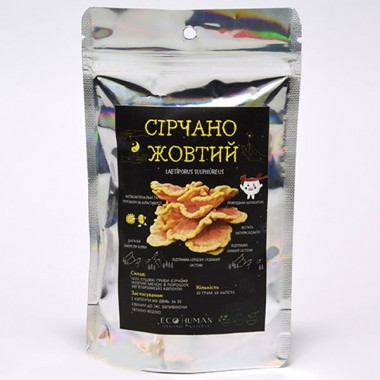 Грибной комплекс Ecohuman Laetiporus sulphureus 60 Caps