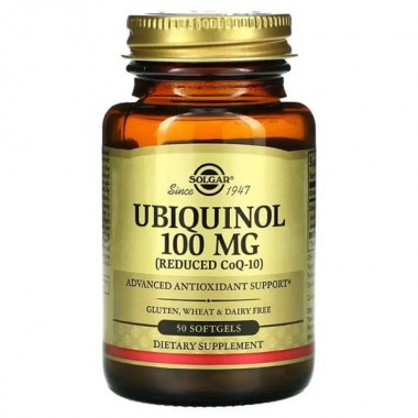 Коэнзим Solgar Ubiquinol 100 mg 50 Softgels