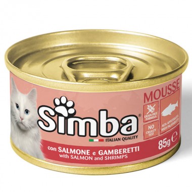  Monge Simba Cat Wet лосось и креветки 0,085 Кг