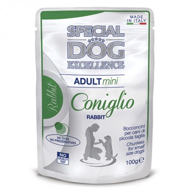  Monge SDE Dog Wet Mini Adult кролик 0,1 Кг