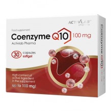Коэнзим для спорта Activlab Pharma Coenzyme 100 mg 30 Softgel Коэнзим для спорта Activlab Pharma Coenzyme 100 mg 30 Softgel
