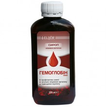 Комплекс для профилактики давления и кровообращения Elixir Гемоглобин 200 мл Комплекс для профилактики давления и кровообращения Elixir Гемоглобин 200 мл