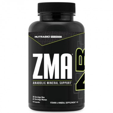 Витаминно-минеральный комплекс для спорта NutraBio ZMA Anabolic Mineral Support 90 Caps