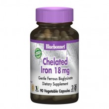 Микроэлемент Железо Bluebonnet Nutrition Albion Chelated Iron 18 mg 90 Caps Микроэлемент Железо Bluebonnet Nutrition Albion Chelated Iron 18 mg 90 Caps