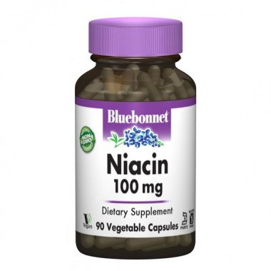 Ниацин Bluebonnet Nutrition Niacin 100 mg 90 Caps Ниацин Bluebonnet Nutrition Niacin 100 mg 90 Caps