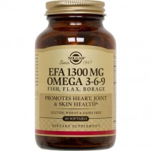 Омега 3-6-9 Solgar EFA Omega 3-6-9 1300 mg 60 Softgels