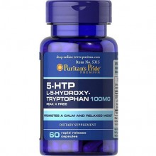 Триптофан Puritan's Pride 5-HTP 100 mg 60 Caps Триптофан Puritan's Pride 5-HTP 100 mg 60 Caps