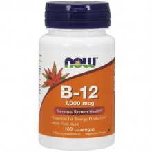 Витамин Б12 NOW Foods Vitamin B-12 1000 mcg 100 Lozenges
