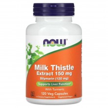 Расторопша NOW Foods Silymarin Milk Thistle 150 mg 120 Veg Caps