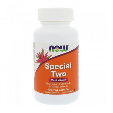 Витаминно-минеральный комплекс NOW Foods Special Two Multi 120 Veg Caps