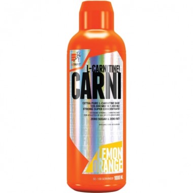 Жиросжигатель для спорта Extrifit Carni Liquid 120000 1000 ml /100 servings/ Lemon Orange